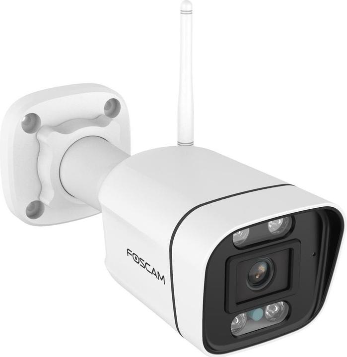 Actual product image Foscam V5P WLAN Surveillance Camera White 5MP (3072x1728), Dual-Band WLAN, Integrated Spotlight u (3072 x 1728 pixels)
