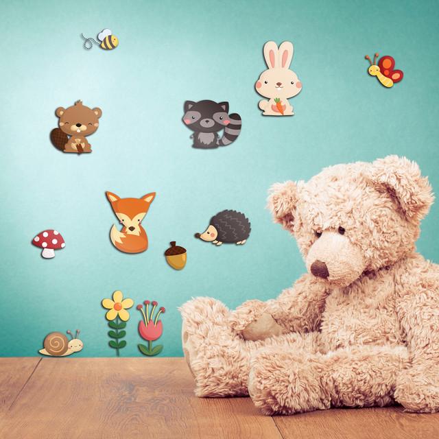 Actual product image Crearreda L3 Wallstickers 31x31 cm Butterfly (31 x 31 cm)