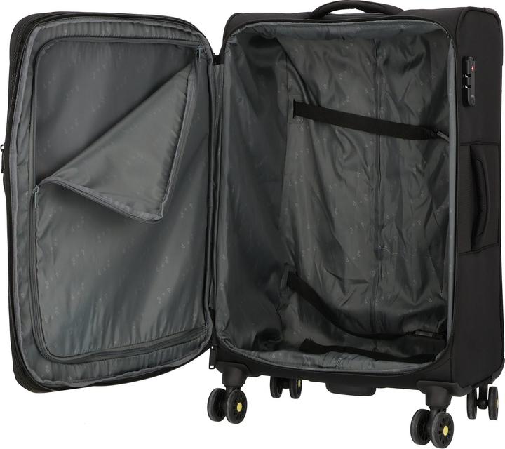 Image du produit D&N Travel Line 9704 4 roues trolley M 68 cm avec soufflet extensible (75 l)