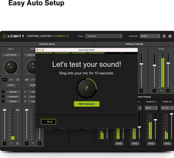 Produktbild Lewitt Audio Interface Connect 6 (USB)