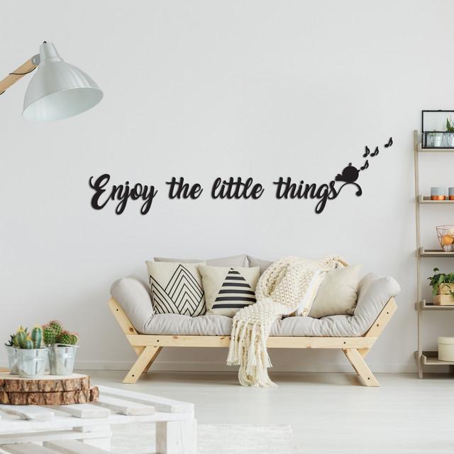 Actual product image Crearreda Foam Wall Sticker 47x67 cm Enjoy the little Things (47 x 67 cm)