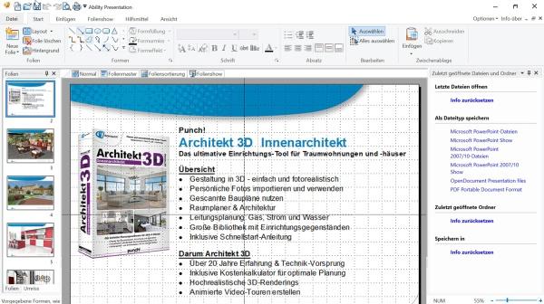 Produktbild Avanquest Ability Office 11 Professional (Code in a Box) (1 User)