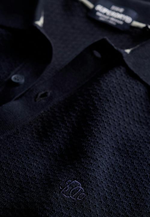 Actual product image Superdry Knitted Texture S/s Polo (L)