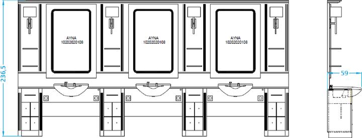 Produktbild Bate Barbershop Scherenhalter