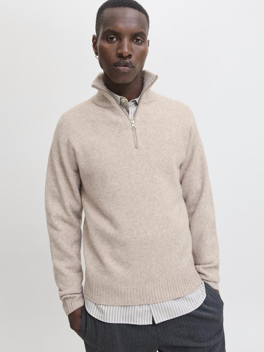 Actual product image Jack & Jones Jjesoho Ollie Knit Half Zip Sn (XL)