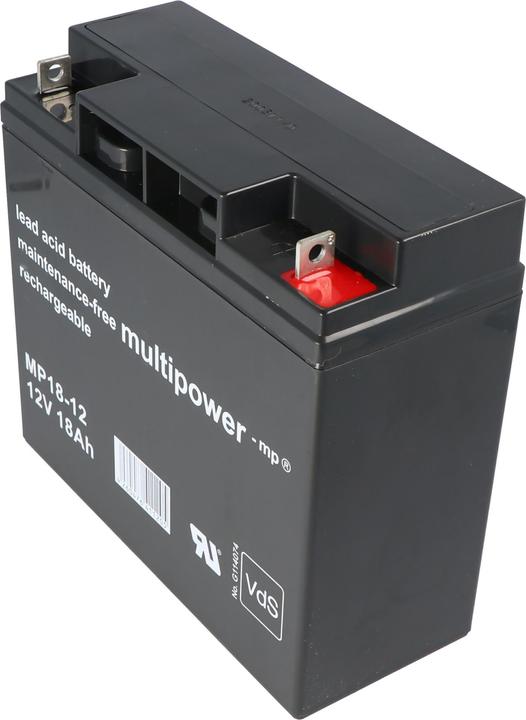 Immagine prodotto Multipower Akku passend für den APC RBC7 Akku zum Selbstumbau, 12 Volt, 18000mAh