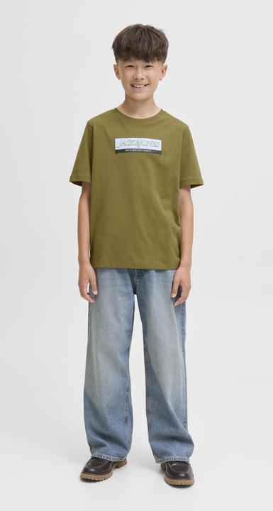 Produktbild Jack & Jones Jorinwood Block Brand Tee Ss Cn Noos Jnr (164)