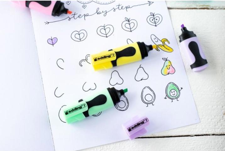 Actual product image Edding Highlighter Mini 7 Pastel Power 4 pieces (4x)