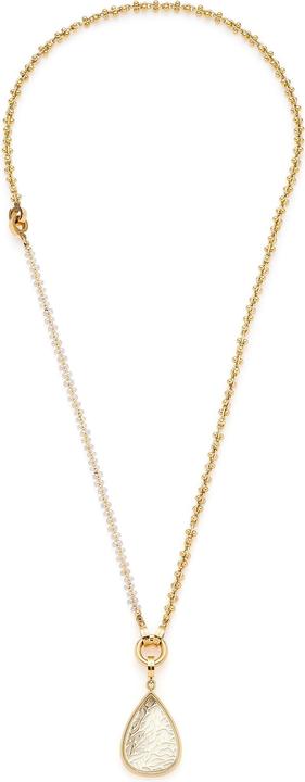 Image du produit Leonardo Kette (Acier inoxydable IP Or, Verre, 65 cm)