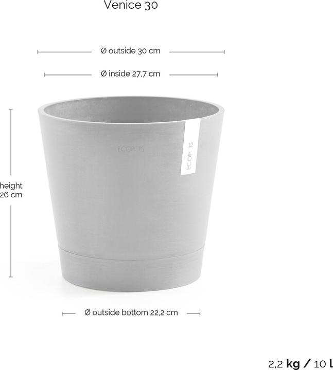 Image du produit Ecopots Venise (30 cm)