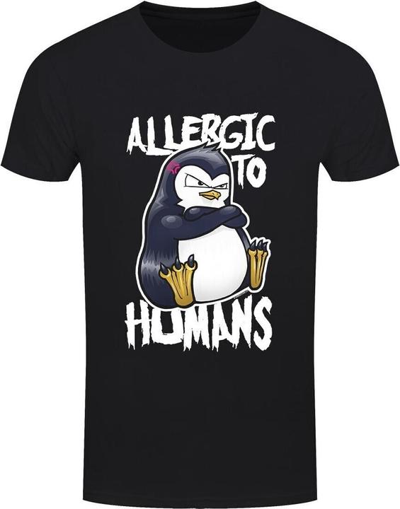 Image du produit Psycho Penguin Allergic To Humans T-shirt (L)