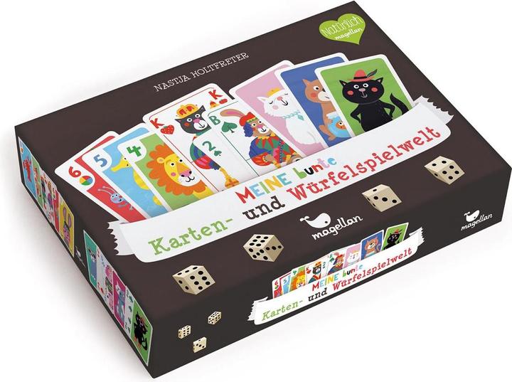 Image du produit Mon univers coloré de jeux de cartes et de dés (Allemand)