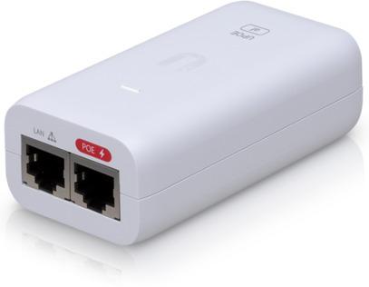 Actual product image Ubiquiti U-POE-AF PoE adapter Gigabit Ethernet 48 V (802.3af (PoE))