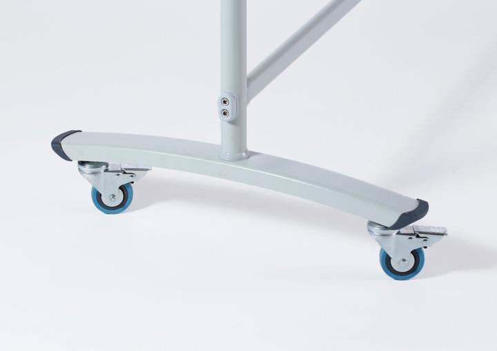 Actual product image Dahle Mobile whiteboard 96181 Basic 180.0 x 120.0 cm white lacquered steel