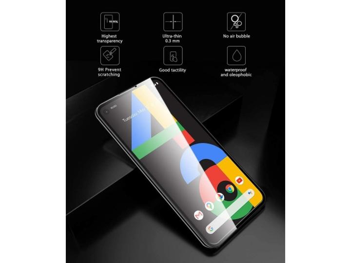 Image du produit Screenguard Google Pixel 5 Full Screen Protective Glass 2.5D 9H (1 pièce(s), Google Pixel 5)