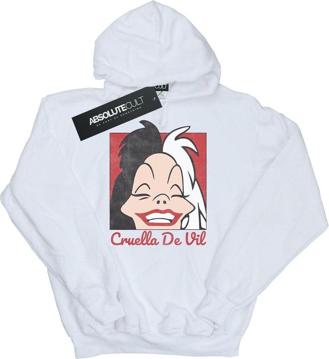 Produktbild Disney Cruella De Vil Cropped Head Kapuzenpullover Mädchen (140, 146)
