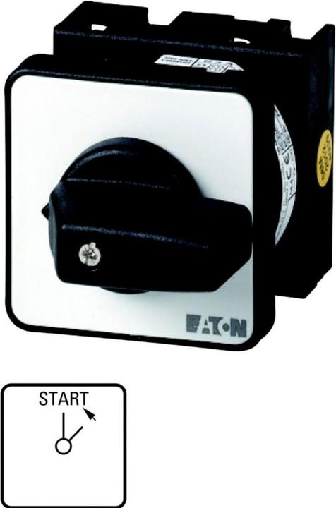 Actual product image Eaton ON push-button, T0, 20 A, flush-mounted, 1 9232