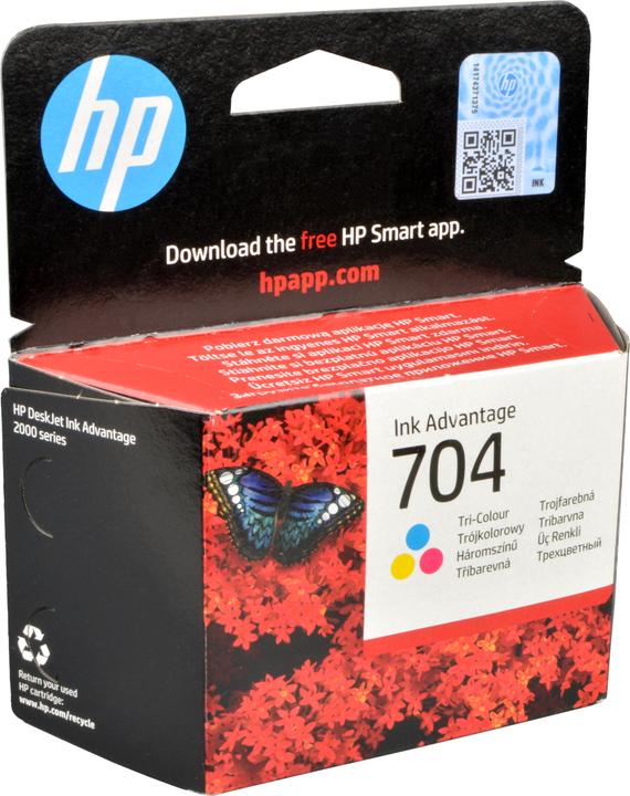 Produktbild HP 704 - Farbe (Cyan, Magenta, Gelb) - Original (C, M, Y)