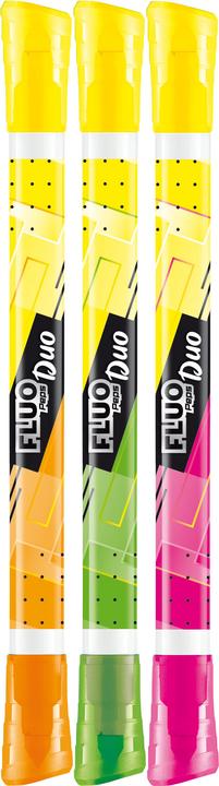 Produktbild Maped Textmarker FLUO'PEPS PEN DUO, 3er Kartonblister (3x)