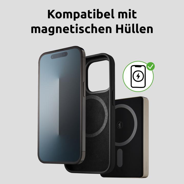 Actual product image Intenso Magn. Wireless Powerbank MW10000 10000 mAh Champagne (10000 mAh, 20 W, 37 Wh)