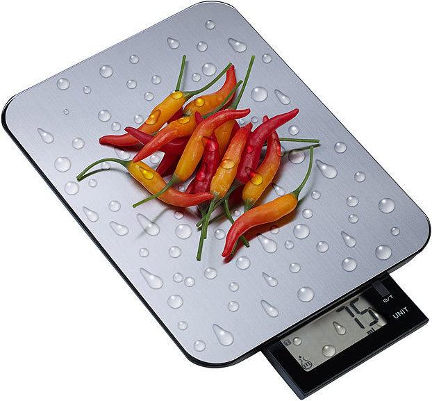 Produktbild Rosenstein & Söhne Digitale Edelstahl-Küchenwaage
