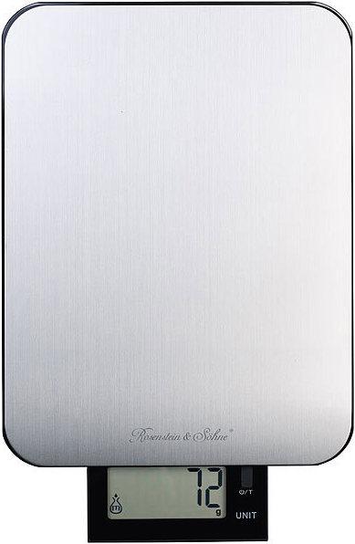 Produktbild Rosenstein & Söhne Digitale Edelstahl-Küchenwaage