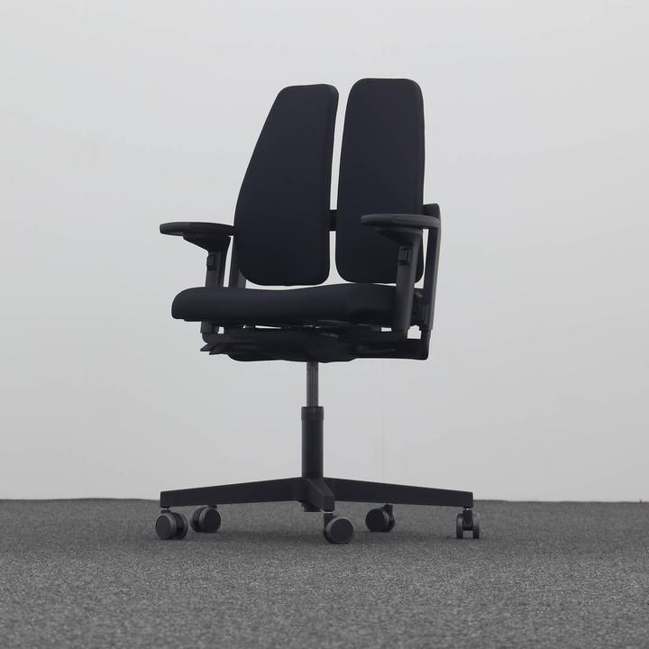Produktbild Sitag Bürostuhl SitagXilium DuoBack swissmade mit 4D Armlehnen, Schwarz, Neu (46 - 60 cm)
