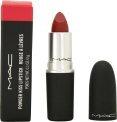 Actual product image MAC Cosmetics Powder Kiss Lipstick (935 Ruby New)