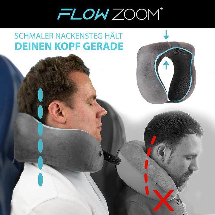 Image du produit Flowzoom Coussin de nuque confortable (24 x 24 cm)