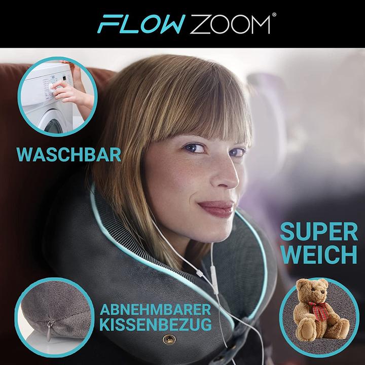 Image du produit Flowzoom Coussin de nuque confortable (24 x 24 cm)