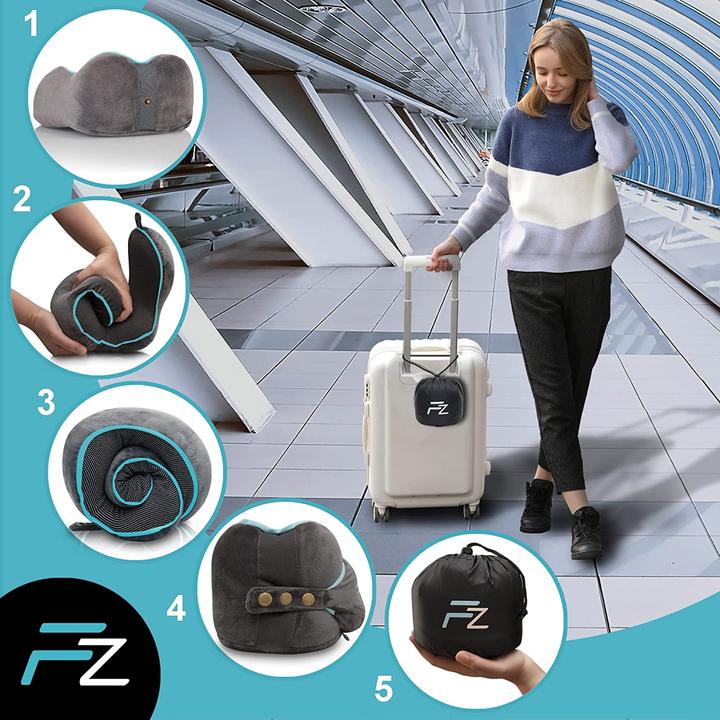 Image du produit Flowzoom Coussin de nuque confortable (24 x 24 cm)