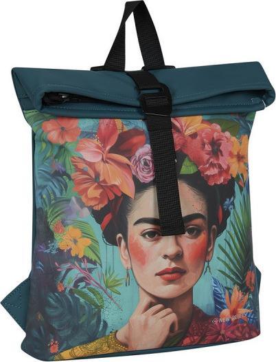 New Rebels Mart Arts Flowerhead Rolltop Backpack