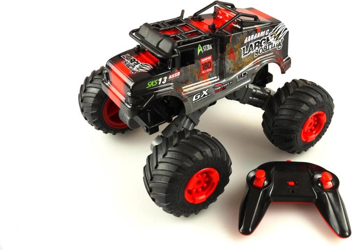 Actual product image Amewi Crazy SXS13 Electric Brushed Monster Truck 4WD 1:16 RTR red (RTR Ready-to-Run)