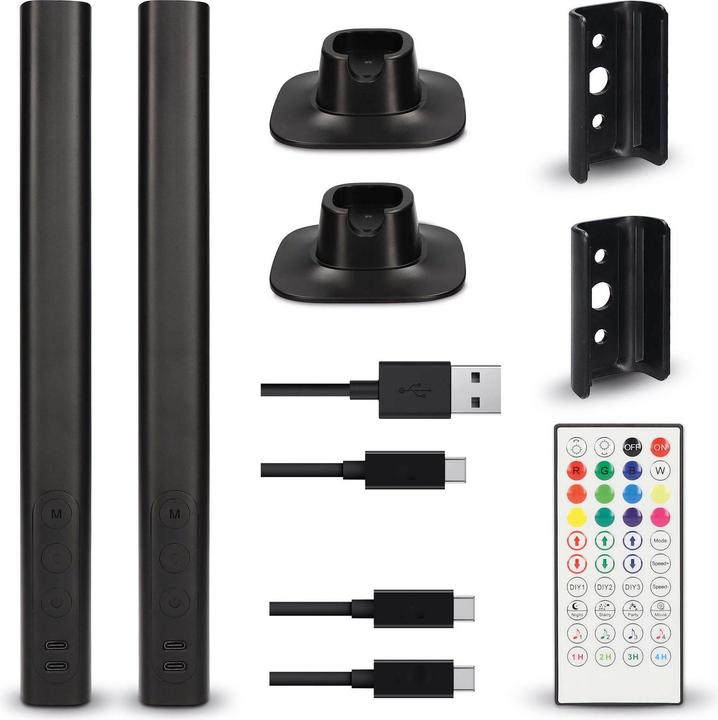 Actual product image KSIX Barras Luz LED Inteligente Rgbic 2unid (35 lm, 2x)