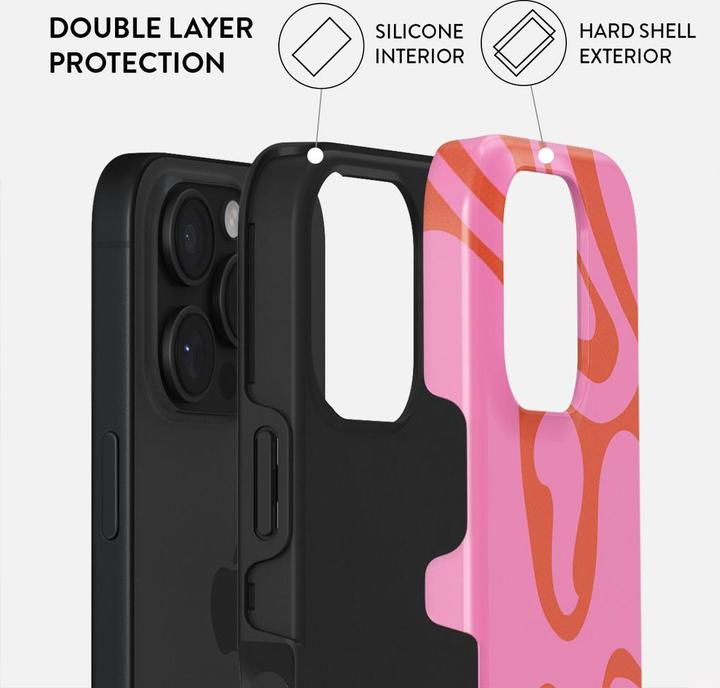 Actual product image Burga Tough Case Apple iPhone 16 Pro Max - Ride The Wave (Apple iPhone 16 Pro Max)