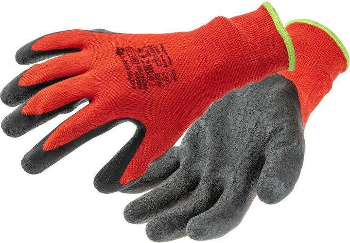 Produktbild MGA HOGERT STRECTIVE GLOUF LATEX RODER ROTER rot-schwarz Grösse 11 (11)