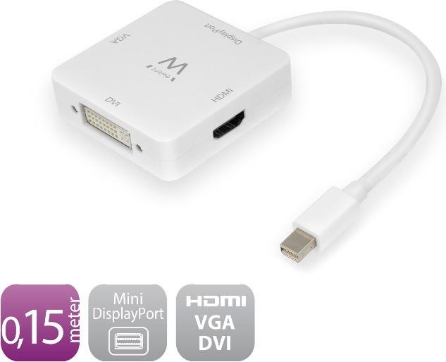 Produktbild Ewent Eminent EW9863 (VGA, DVI, HDMI, 15 cm)