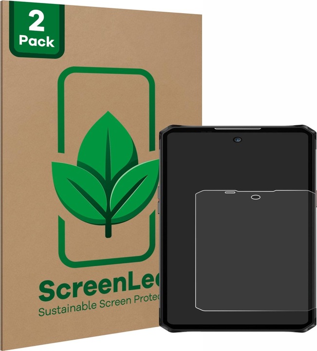 Actual product image ScreenLeaf Screen Protector sustainable Screen Protection, clear, anti-scratch (2 Piece, IiiF150 Air 3)