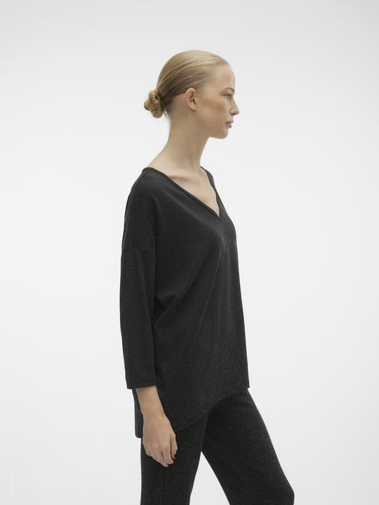 Actual product image Vero Moda VMKANVA 3/4 V-NECK TOP JRS GA (L)