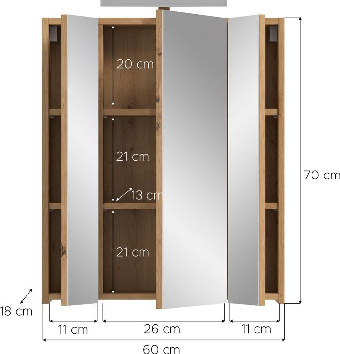 Immagine prodotto Xonox Home Ice (60 x 18 x 70 cm)