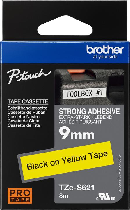 Produktbild Brother Tze-S621 (0.90 cm, Gelb, Schwarz)
