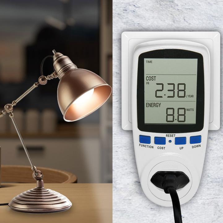 Produktbild Tecnoteq Doppeltarif Energiekostenmessgerät