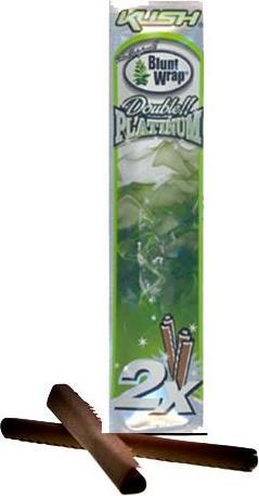 Image du produit Blunt Wraps Double Platinum Kush 2 en 1