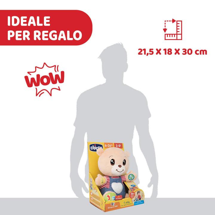 Immagine prodotto Chicco Teddy l'orso emotivo I/GB (26 cm)