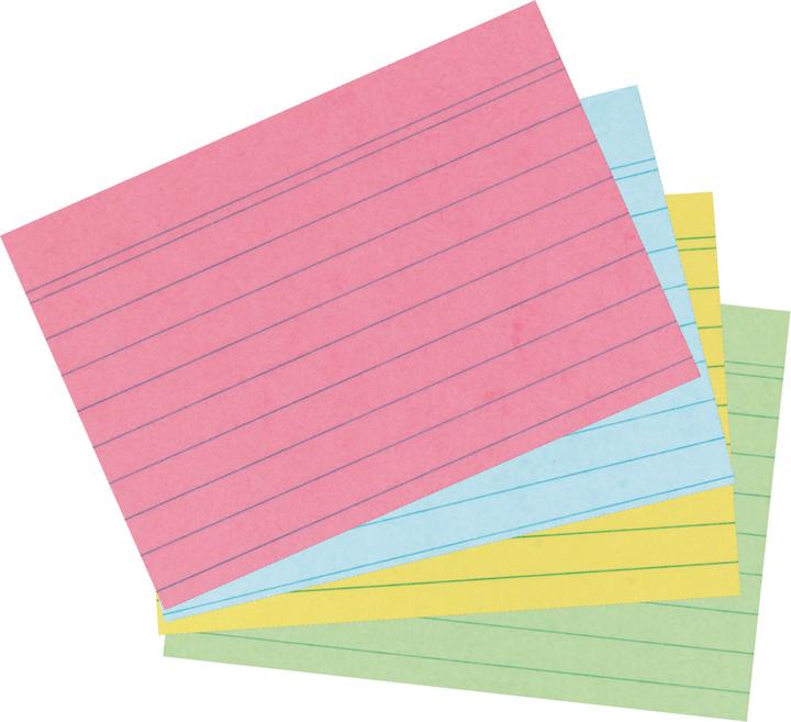 Herlitz Karteikarten (A7, 200x, 170 g/m²)