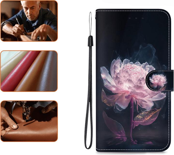 Image du produit Cover-Discount Galaxy S25 Ultra - Tasche Hülle mit Blüten Motiv (Samsung Galaxy S25 Ultra)