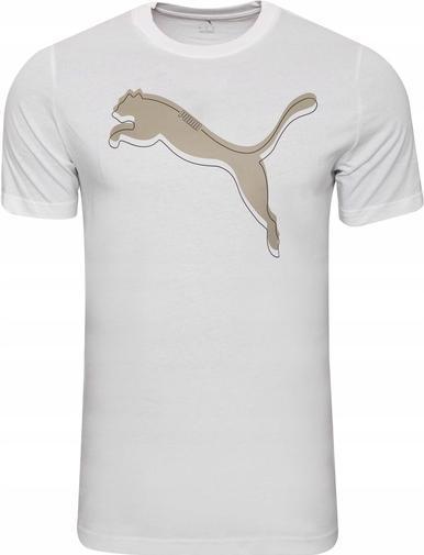 Actual product image Puma GRAPHIC Cat Logo Tee White (XL)
