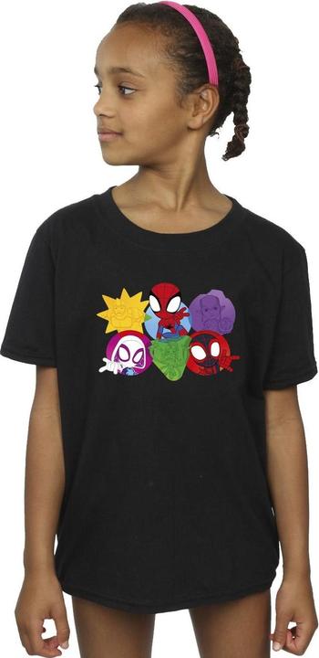 Produktbild Spidey And His Amazing Friends Faces TShirt Mädchen (128)