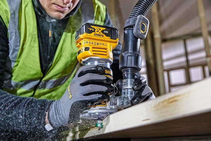 Produktbild DeWalt FRÄSMASCHINE 18V 2in1 8mm 2x5,0Ah TSTAK DCW604P2