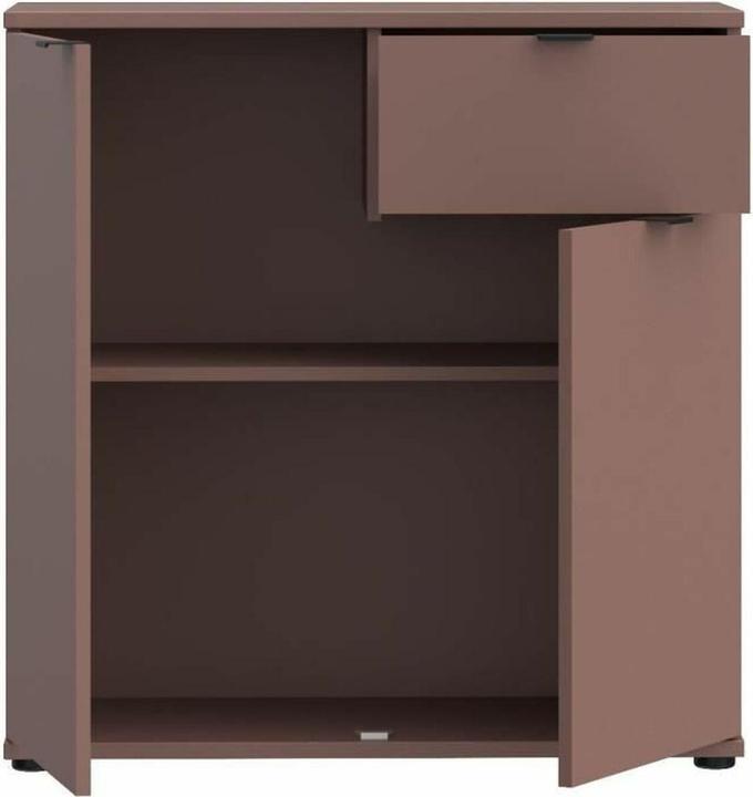 Image du produit Home123 Kommode GANYMEDE Terrakotta GNMK222L-U72 (34 x 80 x 82 cm)